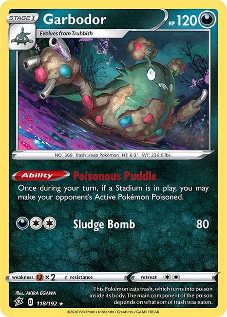 Garbodor Stage 1