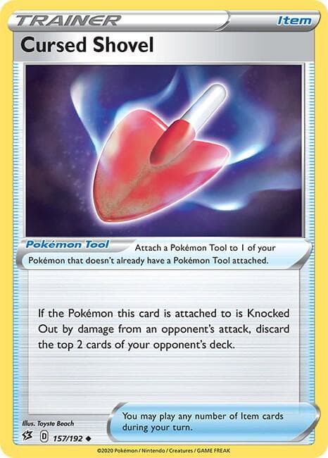 Cursed Shovel Pokémon Tool