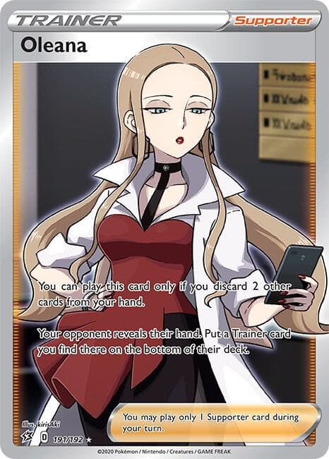 Oleana Full Art Supporter