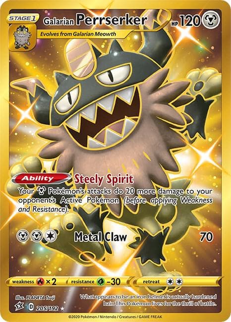 Galarian Perrserker Secret Stage 1