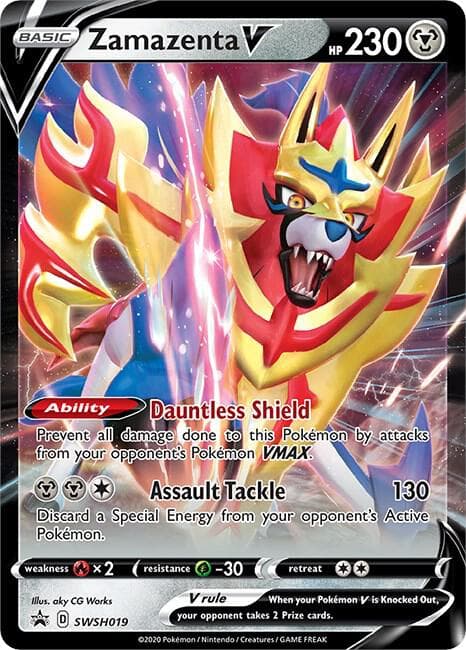 Zamazenta V SWSH019 Basic