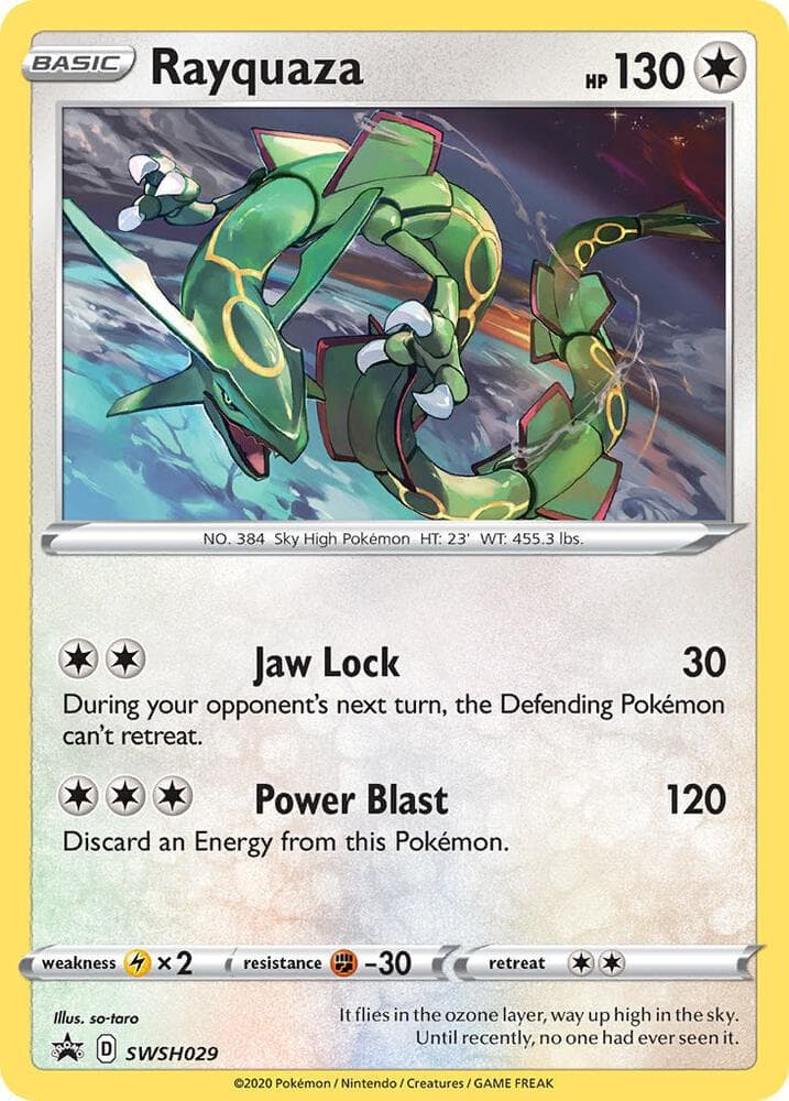 Rayquaza SWSH029 Basic