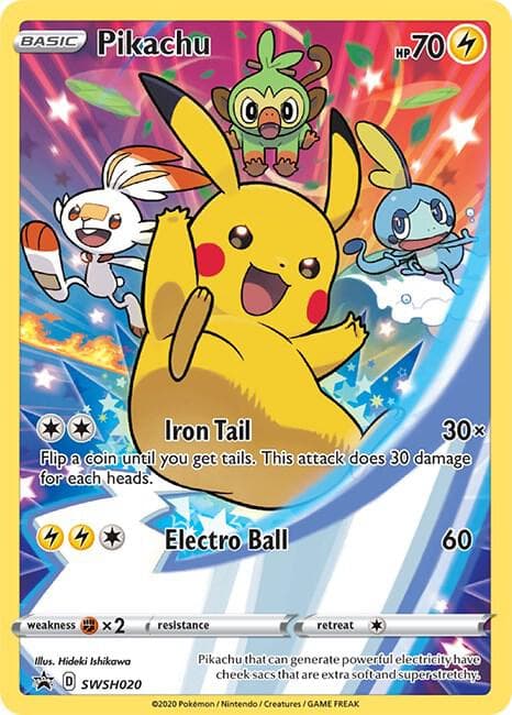Pikachu SWSH020 Basic