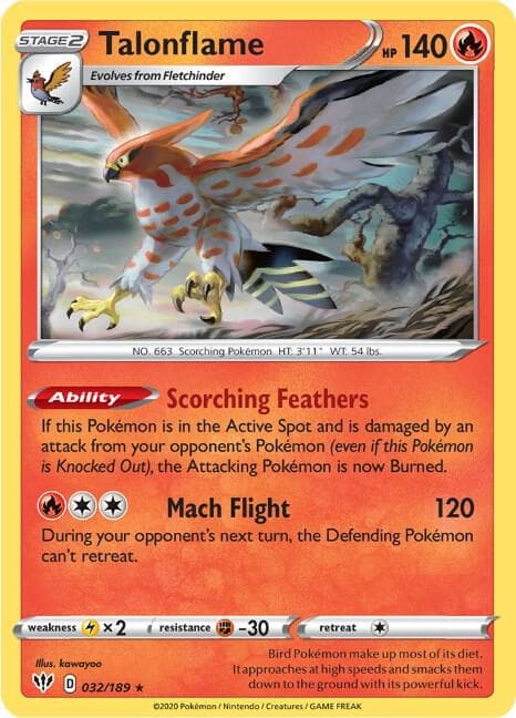 Talonflame Stage 2