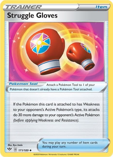 Struggle Gloves Pokémon Tool