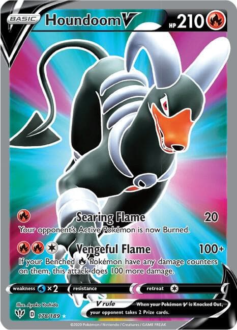 Houndoom V Full Art Basic