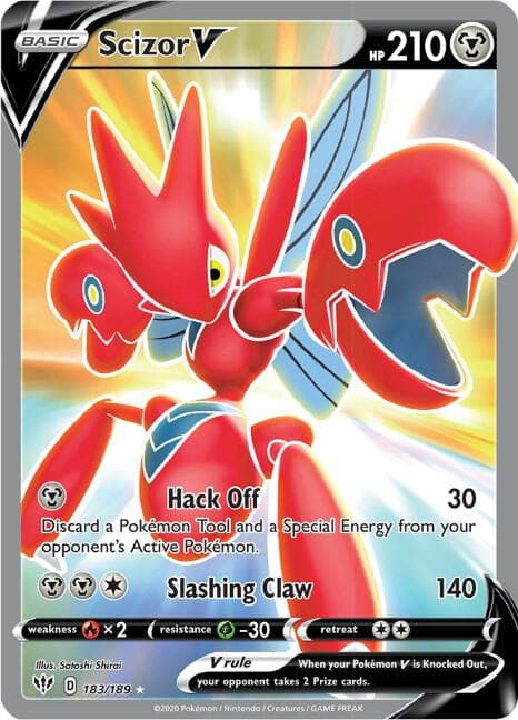 Scizor V Full Art Basic