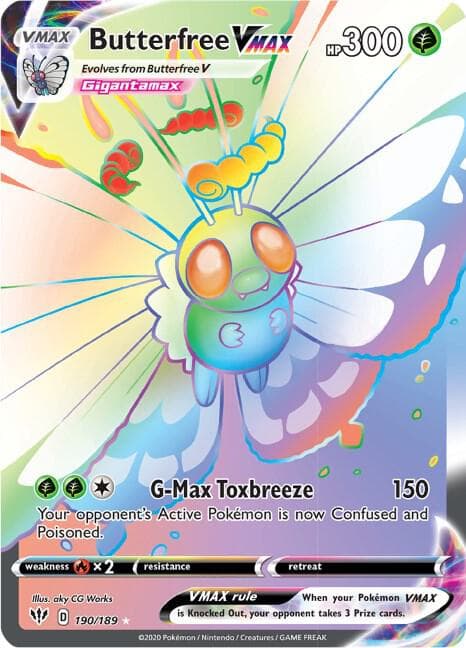 Butterfree VMAX Secret VMAX