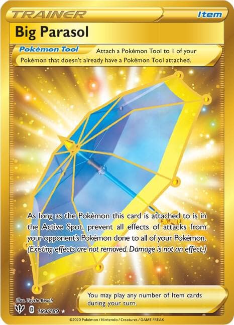 Big Parasol Secret Pokémon Tool
