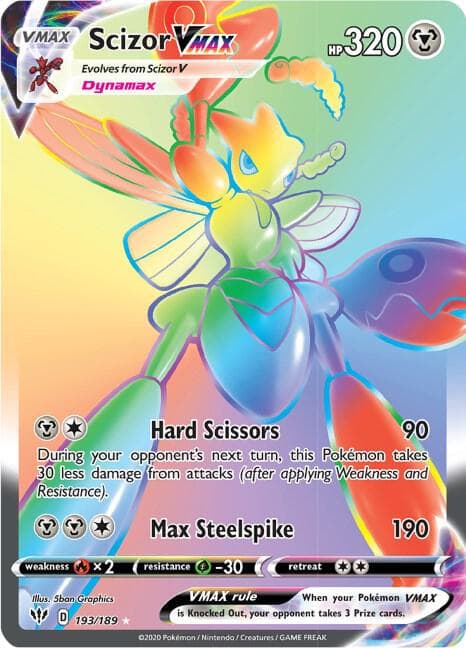 Scizor VMAX Secret VMAX