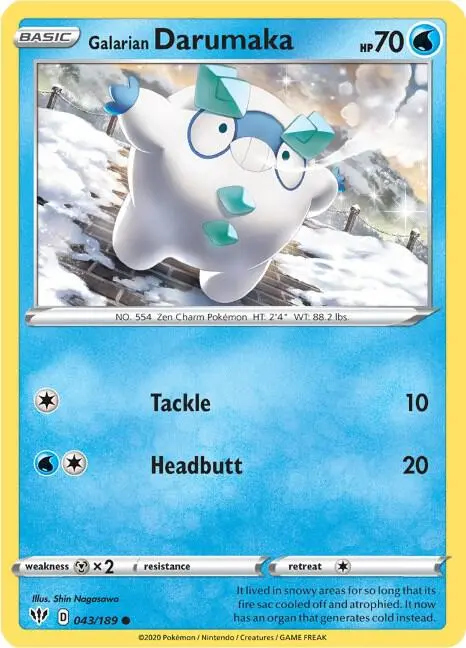 Galarian Darumaka Basic