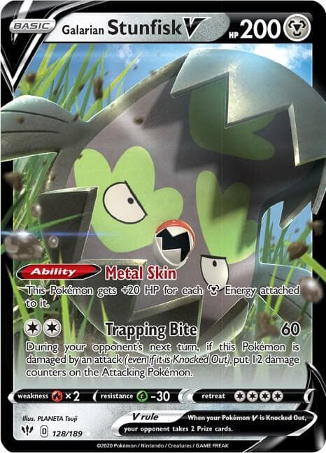 Galarian Stunfisk V Basic