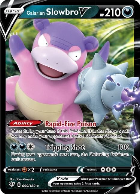 Galarian Slowbro V Basic · V