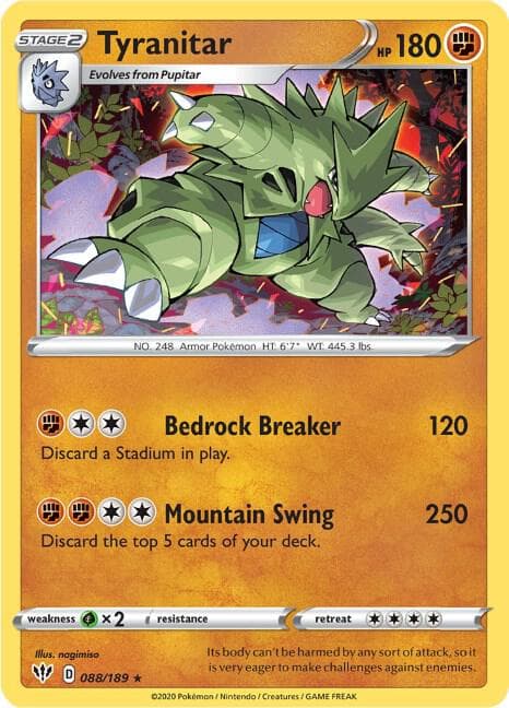 Tyranitar Stage 2
