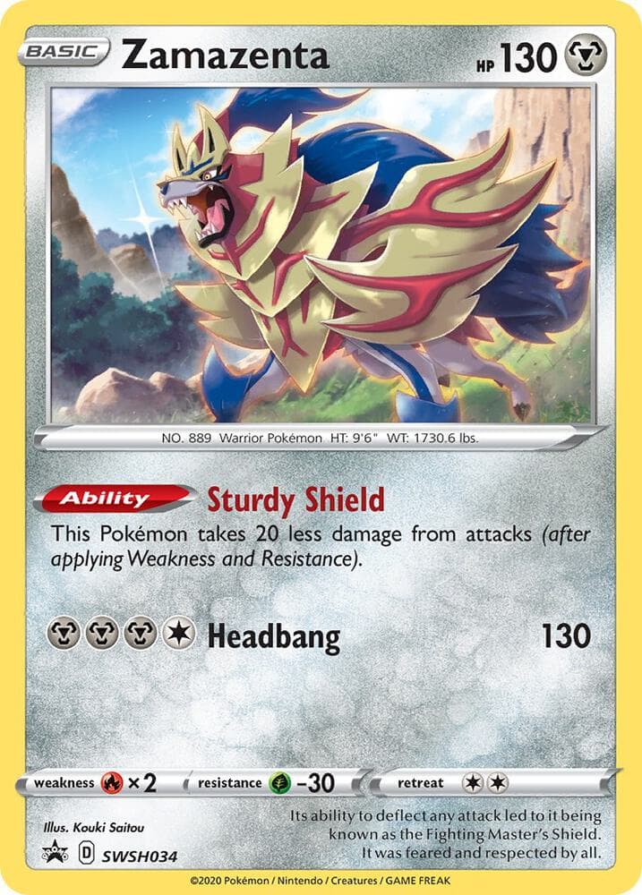 Zamazenta SWSH034 Basic