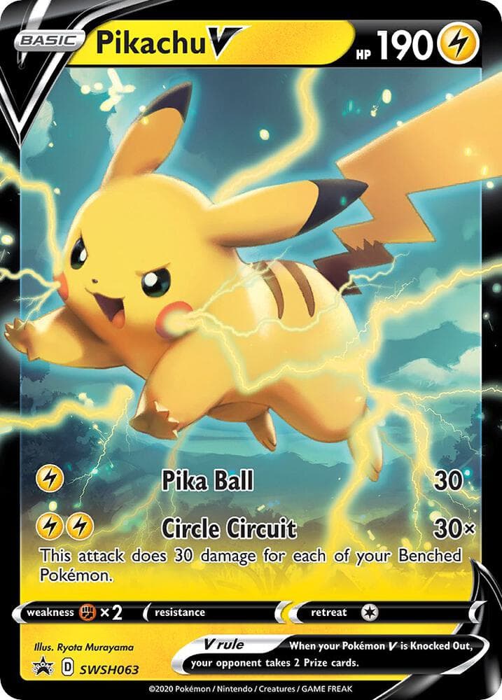 Pikachu V SWSH063 Basic
