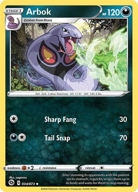 Arbok Stage 1