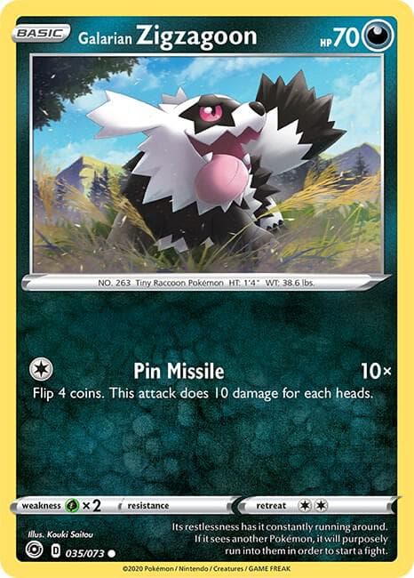 Galarian Zigzagoon Basic