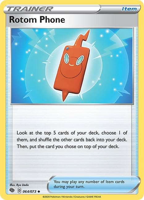Rotom Phone Item