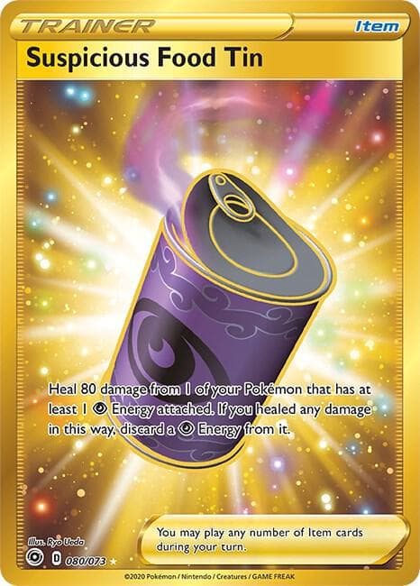 Suspicious Food Tin Secret Item
