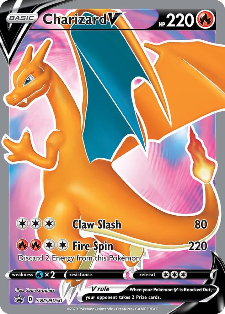 Charizard V SWSH050 Basic