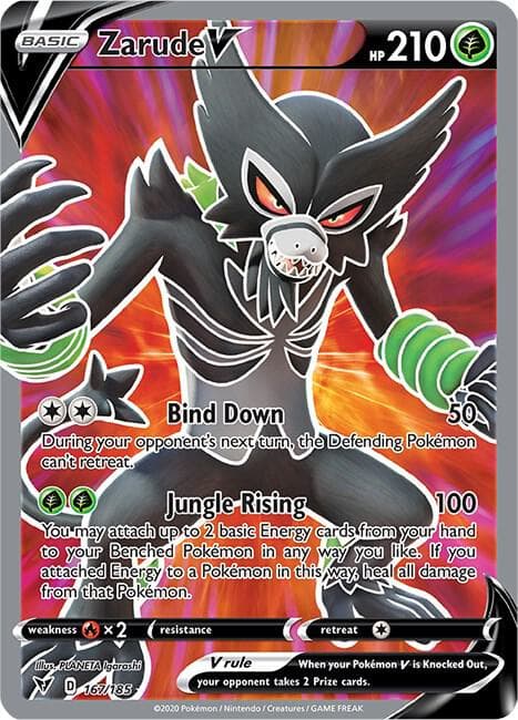 Zarude V Full Art Basic