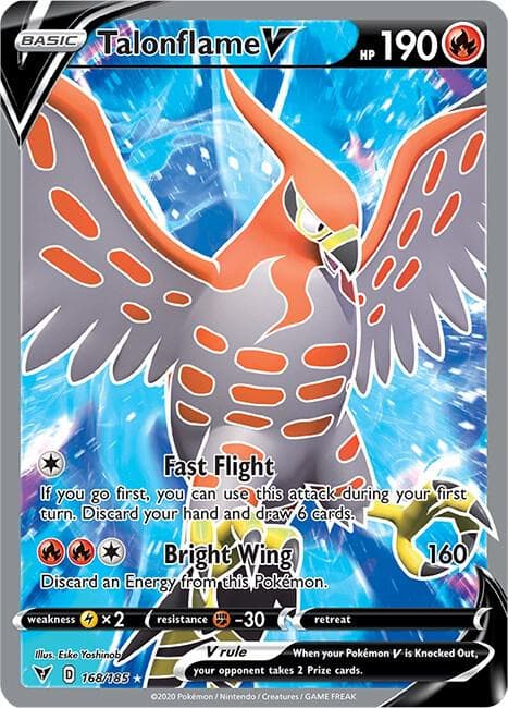 Talonflame V Full Art Basic