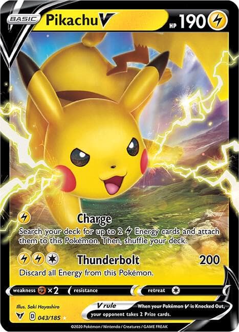 Pikachu V Basic · V