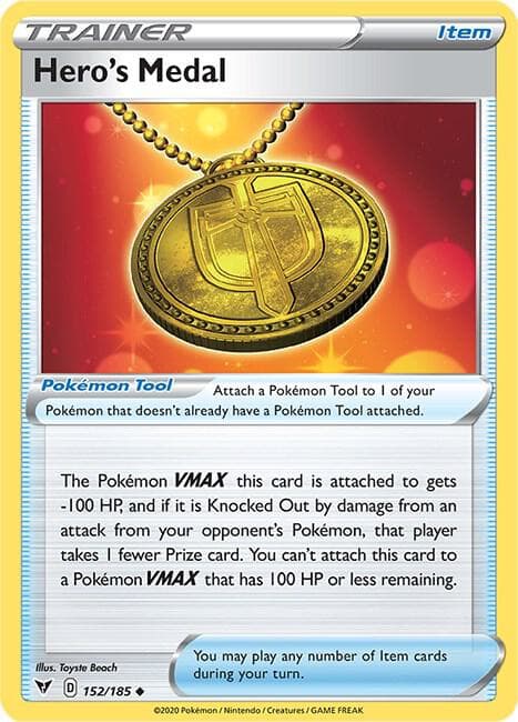 Heros Medal Pokémon Tool