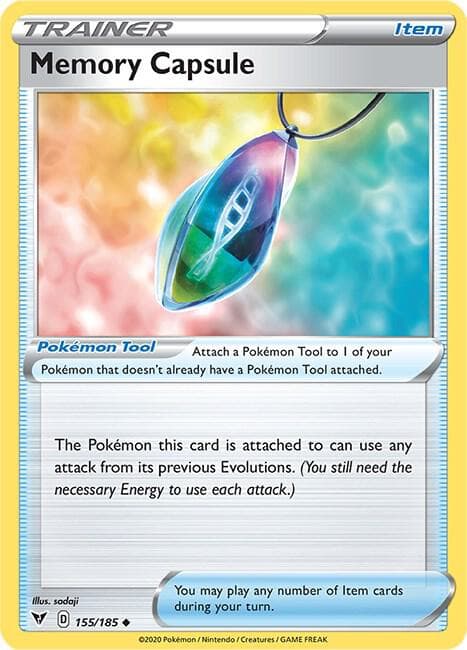 Memory Capsule Pokémon Tool