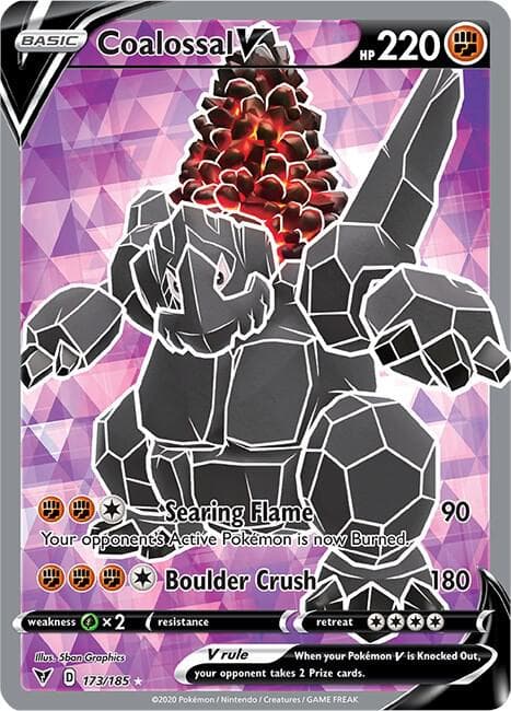 Coalossal V Full Art Basic