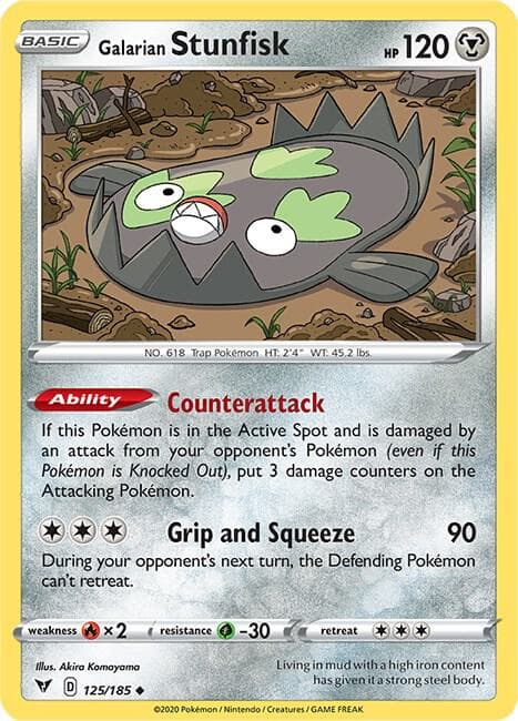 Galarian Stunfisk Basic
