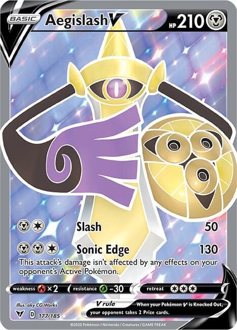 Aegislash V Full Art Basic