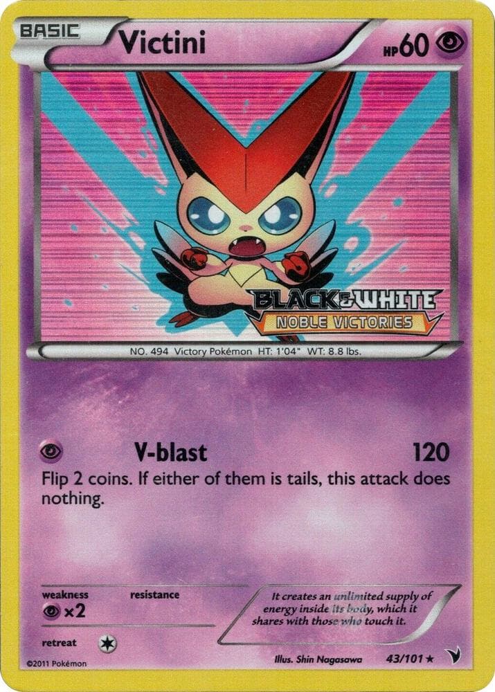 Victini 43 101 Prerelease Basic
