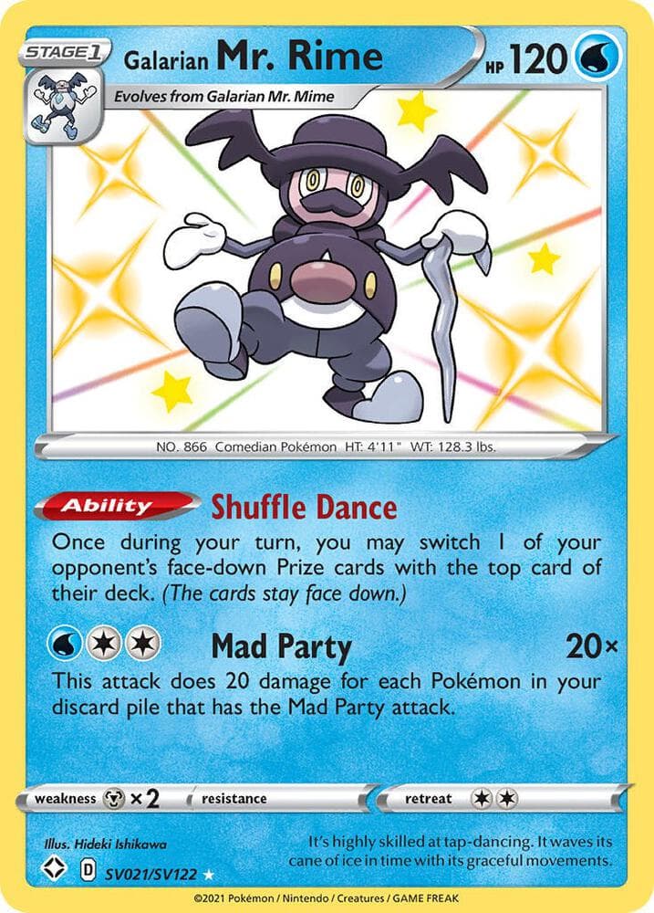 Galarian Mr Rime Stage 1