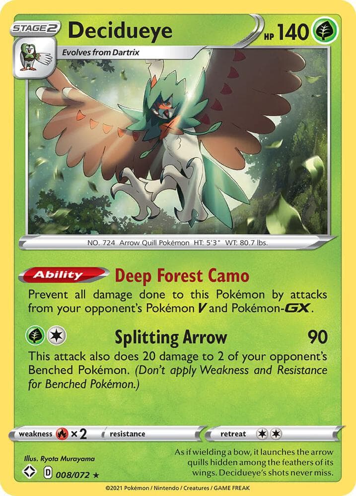 Decidueye Stage 2