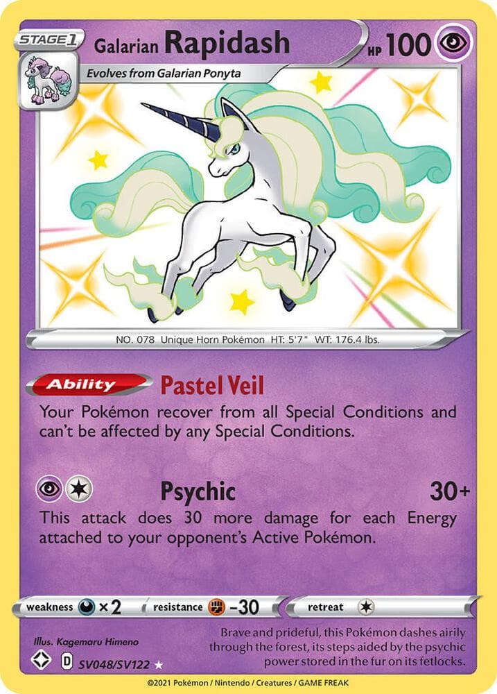 Galarian Rapidash Stage 1