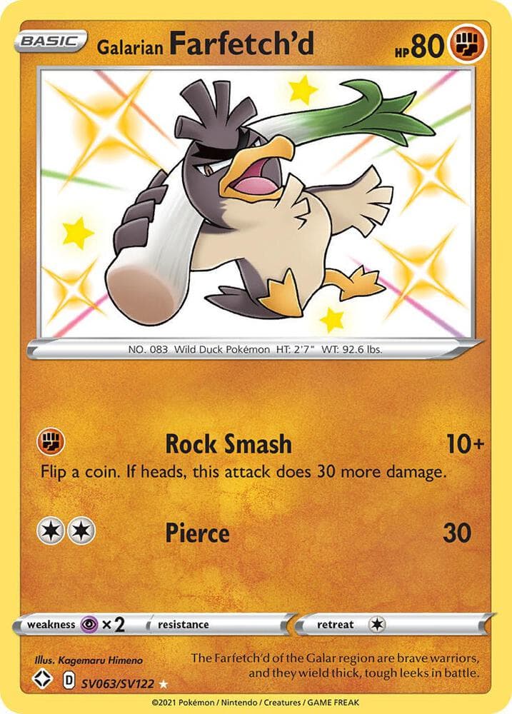 Galarian Farfetchd Basic