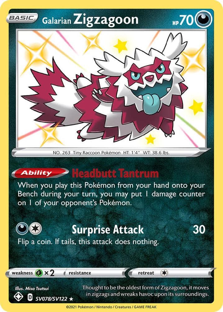 Galarian Zigzagoon Basic