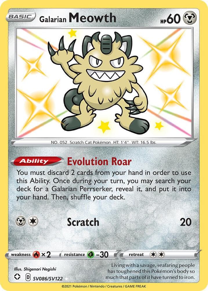 Galarian Meowth Basic