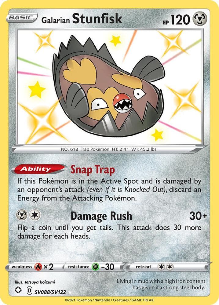 Galarian Stunfisk Basic