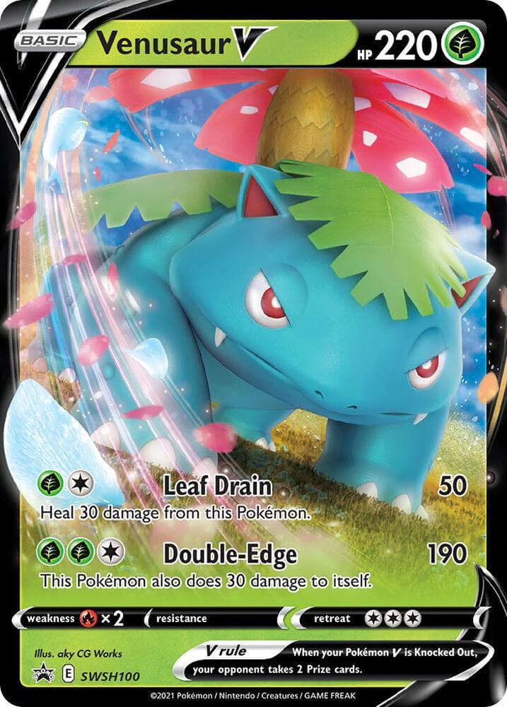 Venusaur V SWSH100 VMAX