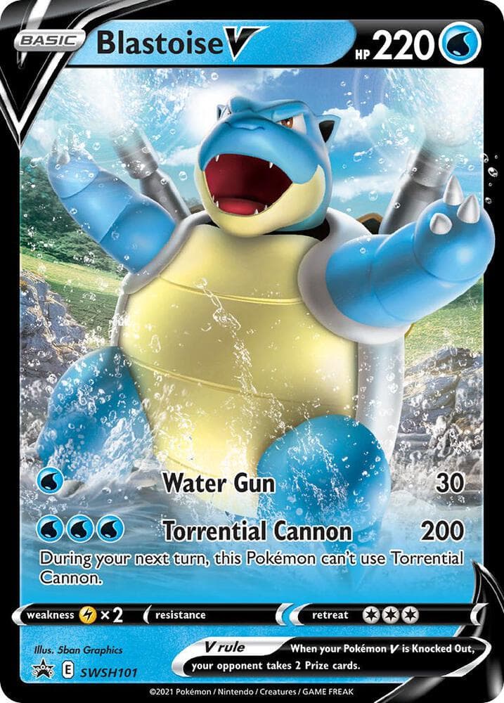 Blastoise V SWSH101 VMAX