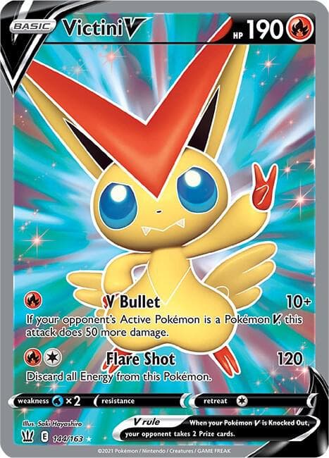 Victini V Full Art Basic
