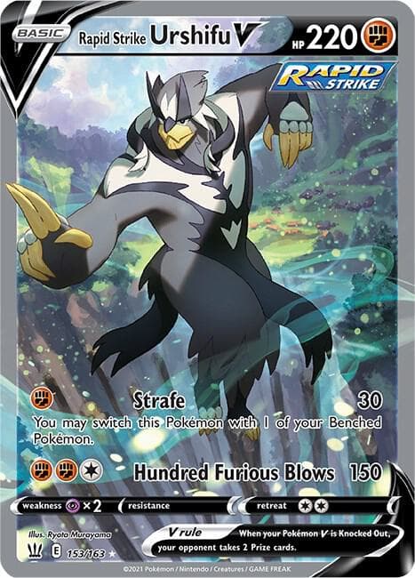 Rapid Strike Urshifu V Alternate Full Art Basic