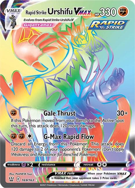 Rapid Strike Urshifu VMAX Secret VMAX