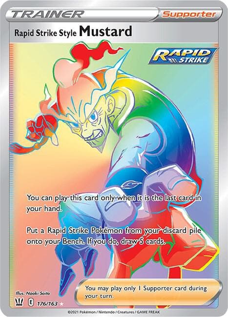 Rapid Strike Style Mustard Secret Supporter · Rapid Strike