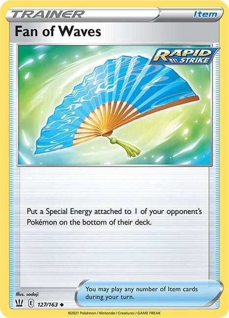 Fan of Waves Item · Rapid Strike