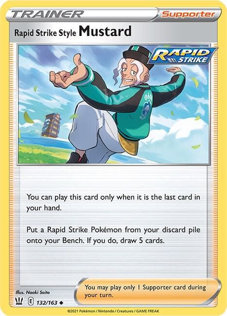 Rapid Strike Style Mustard Supporter · Rapid Strike
