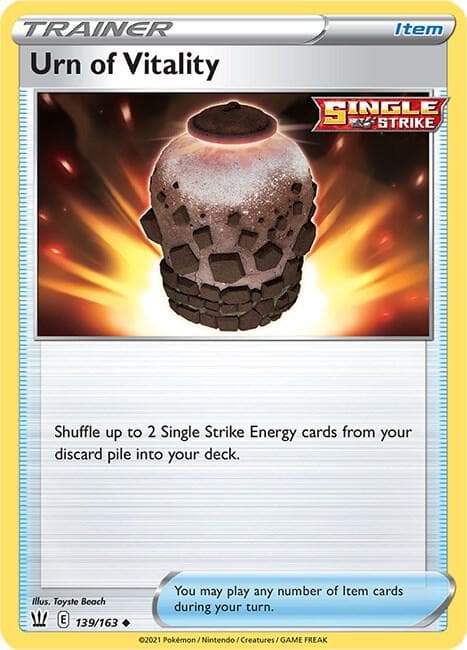 Urn of Vitality Item · Single Strike